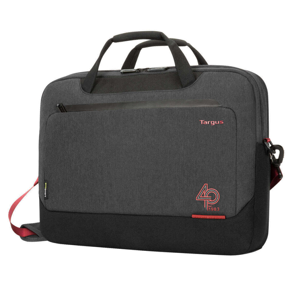 15.6” 40th Anniversary Cypress™ Briefcase with EcoSmart® - Grey - Image 11