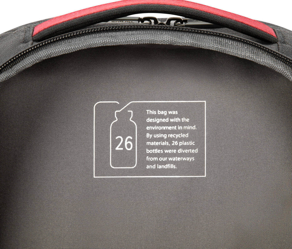 15.6” 40th Anniversary Cypress™ Hero Backpack with EcoSmart® - Grey - Image 5