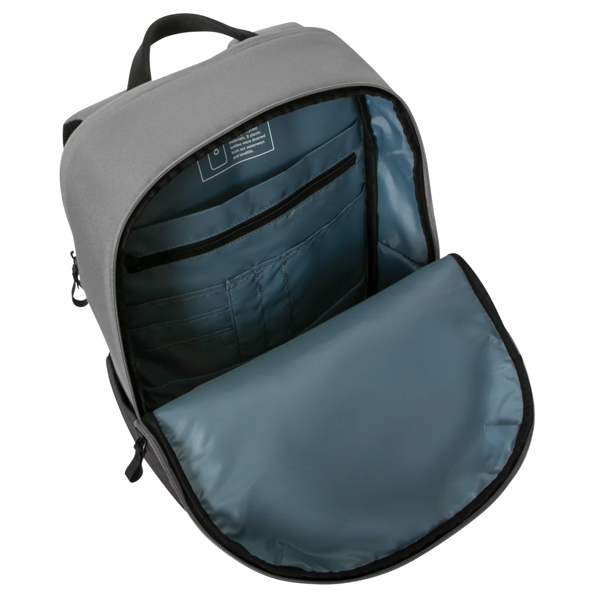 16" Sagano™ EcoSmart® Commuter Backpack - Grey - Image 9