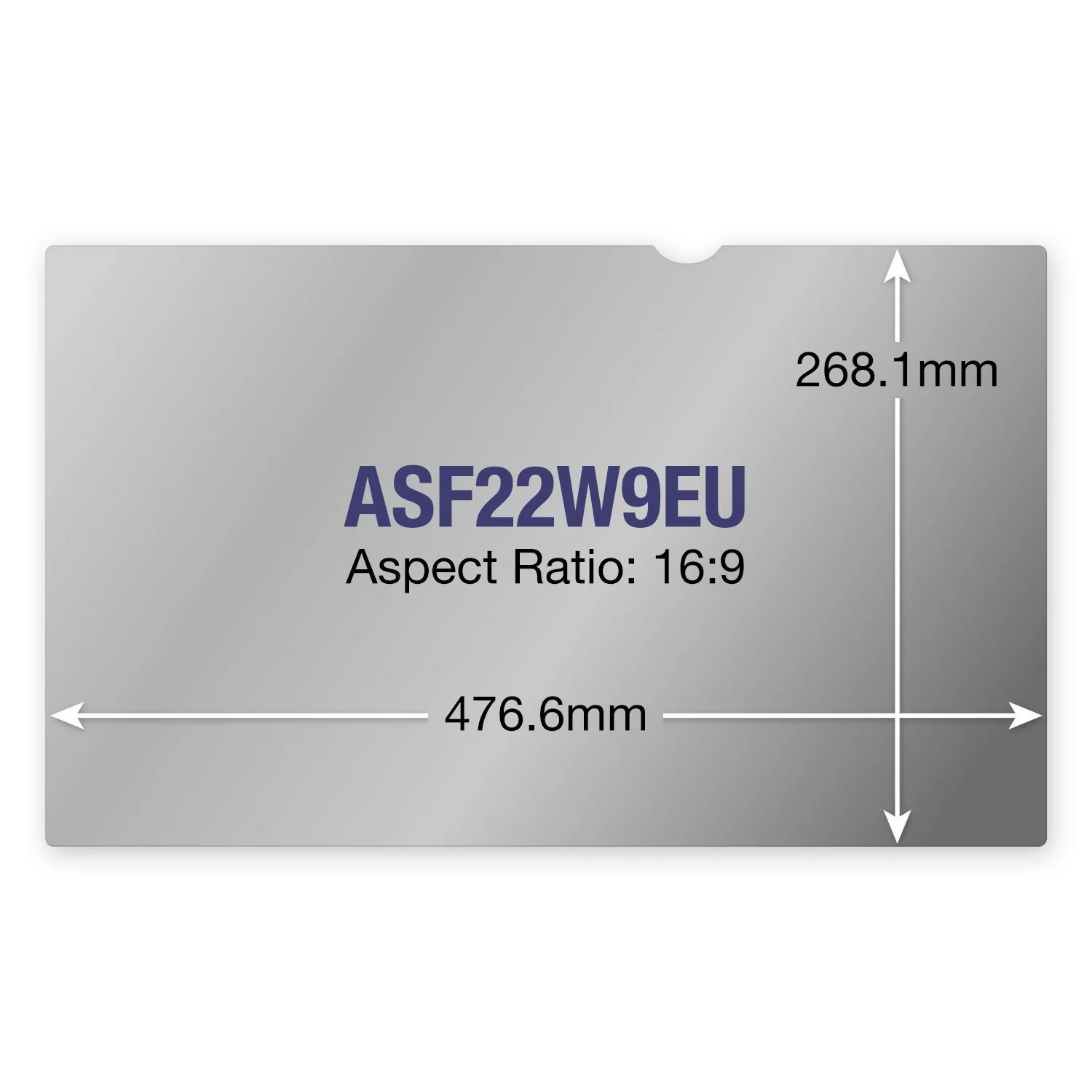 22” 4VU Monitor Privacy Screen Filter (16:10) - Image 4