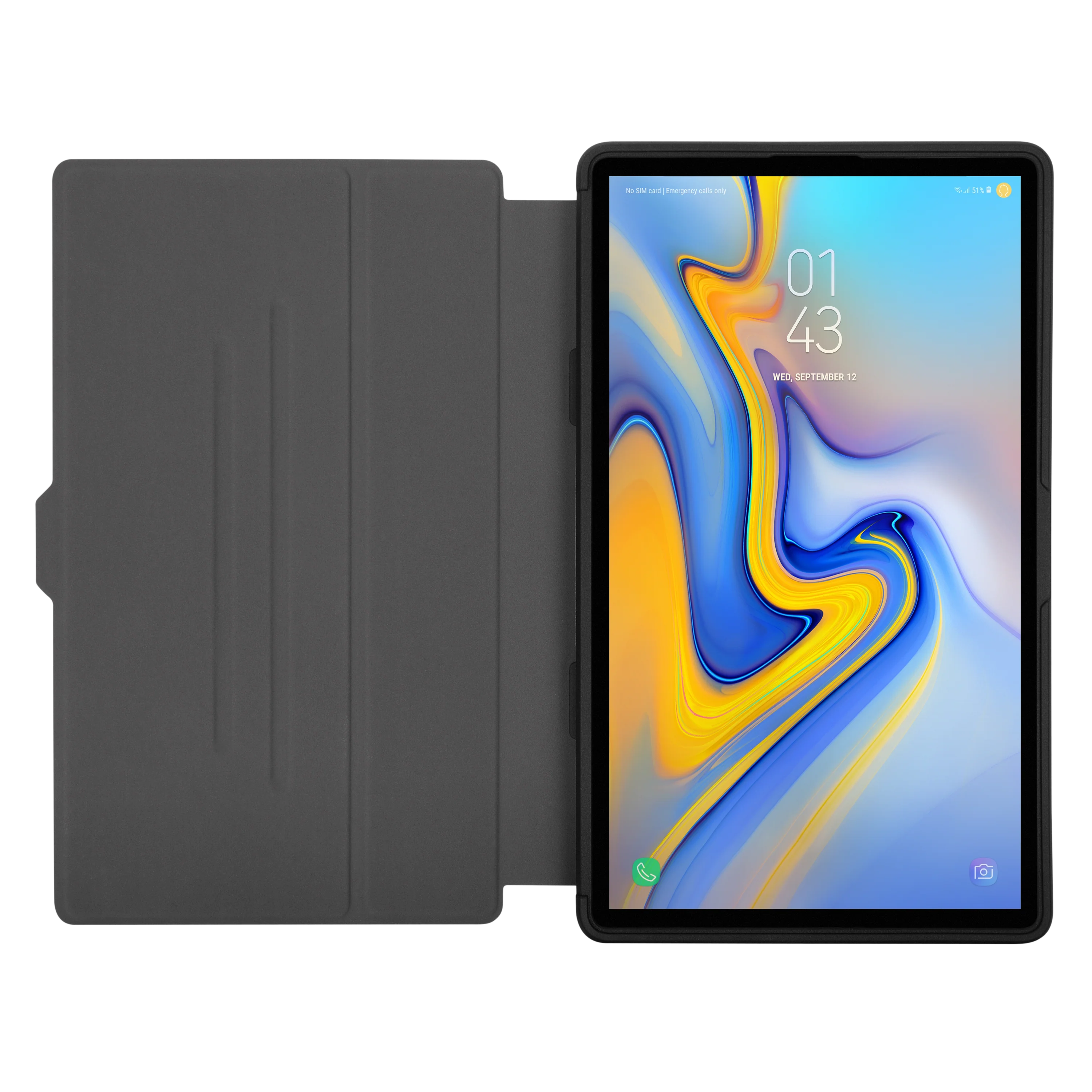 Click In™ Case for Samsung Galaxy® Tab A9 and Tab A7 Lite 8.7” - Black - Image 5