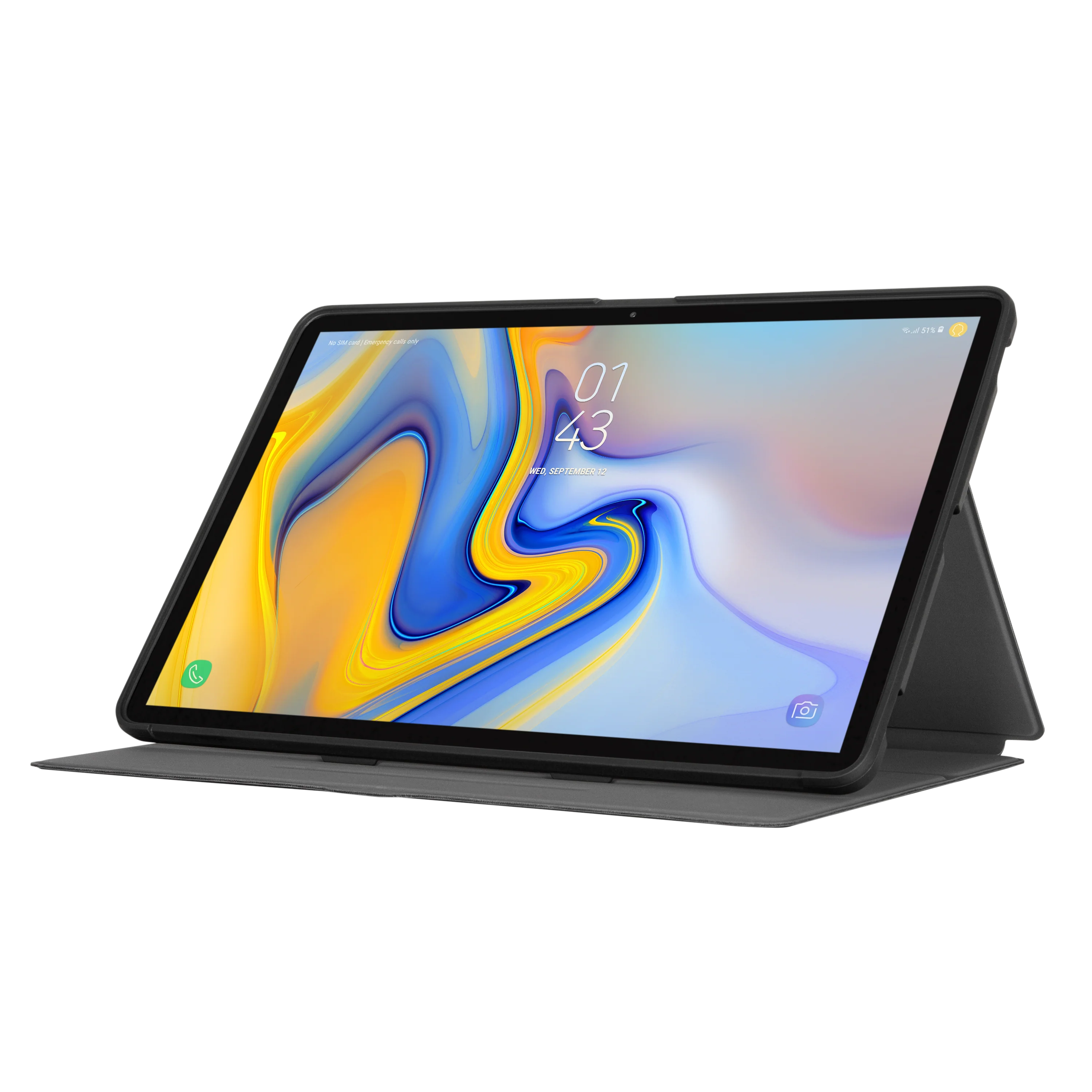 Click-In™ Case for Samsung Galaxy® Tab S8+, Tab S7+ and Tab S7 FE - Black - Image 6