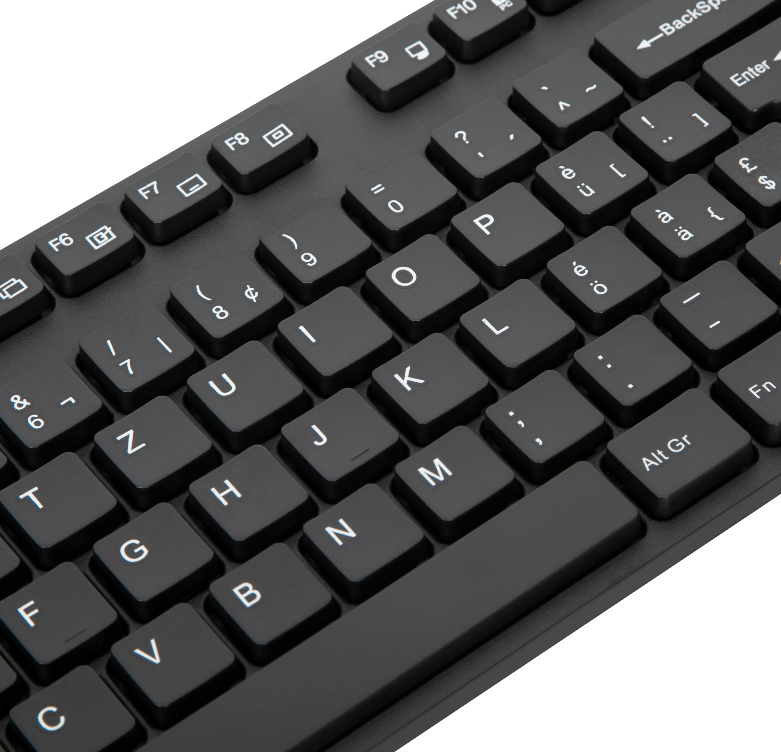 Full-Size Antimicrobial Wired Keyboard - Image 2