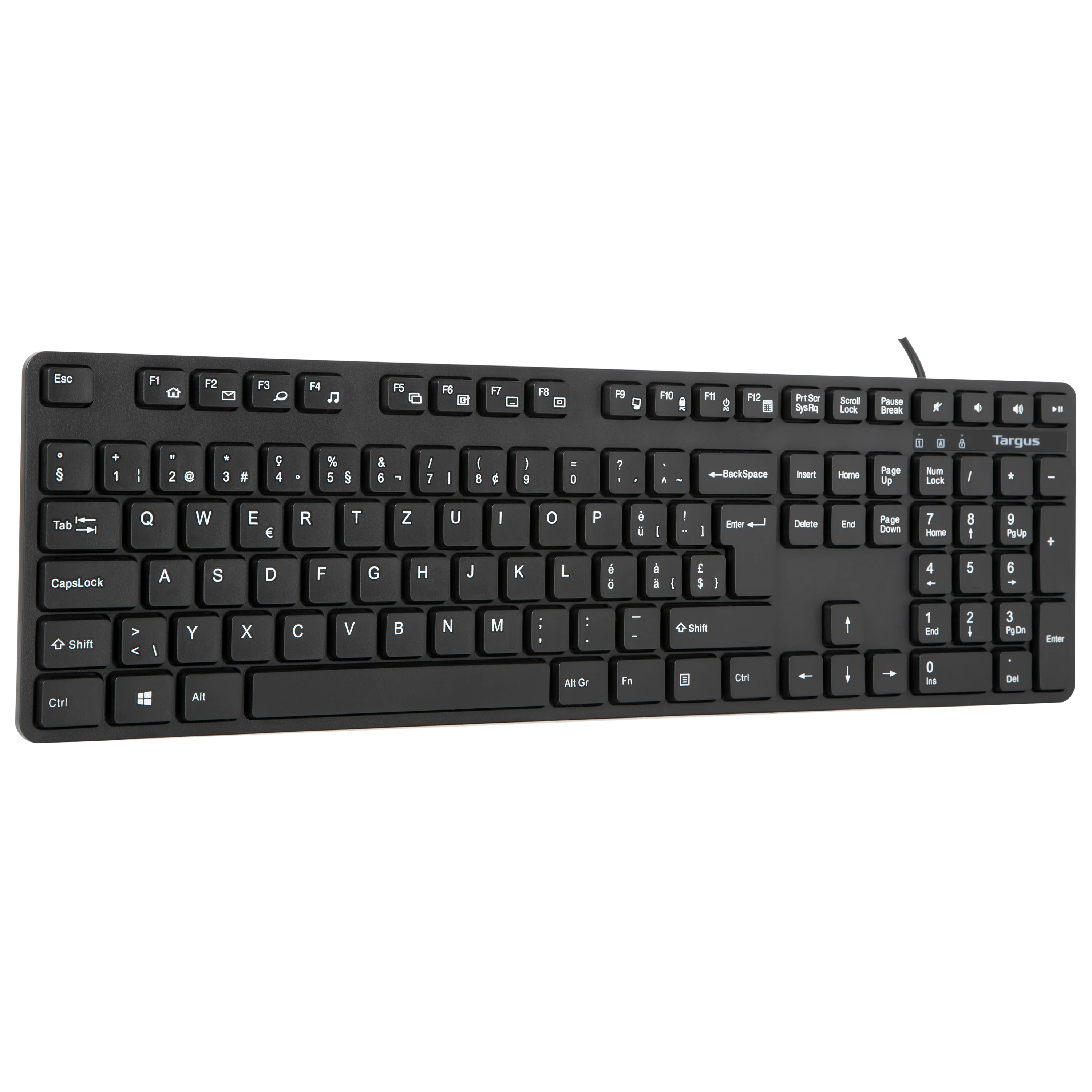 Full-Size Antimicrobial Wired Keyboard - Image 5