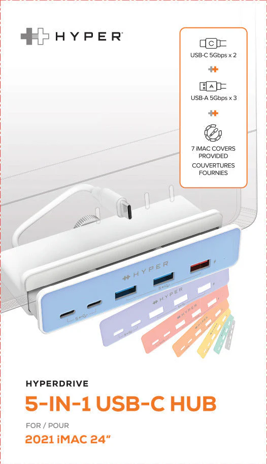 HyperDrive 5-in-1 USB-C Hub for iMac 24" - Image 9