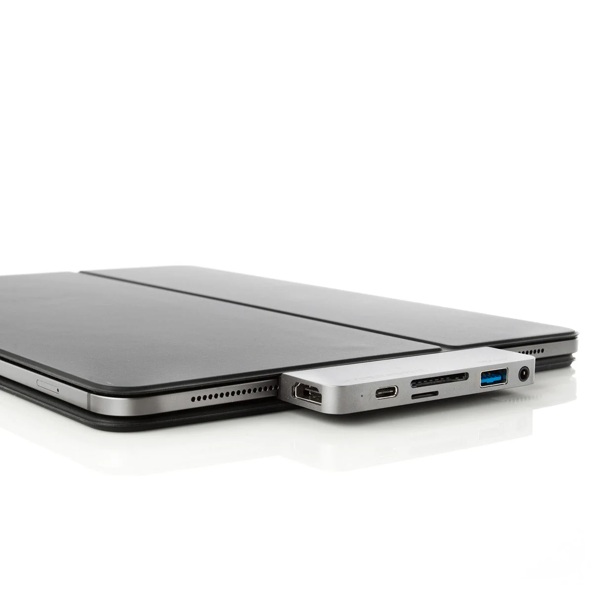 HyperDrive 6-in-1 USB-C Hub for iPad Pro/Air - Silver - Image 5