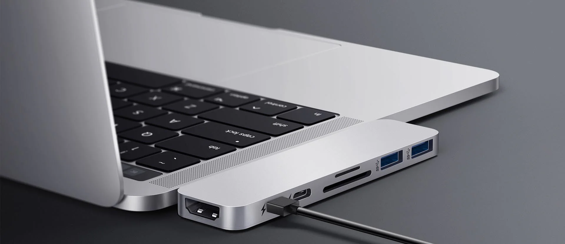 HyperDrive DUO 7-in-2 USB-C Hub - Silver - Image 11