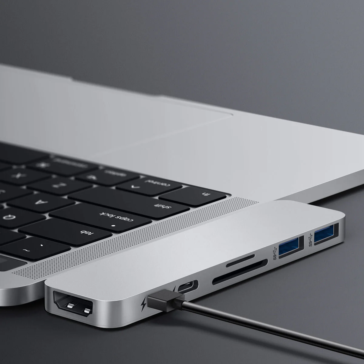 HyperDrive DUO 7-in-2 USB-C Hub - Silver - Image 4