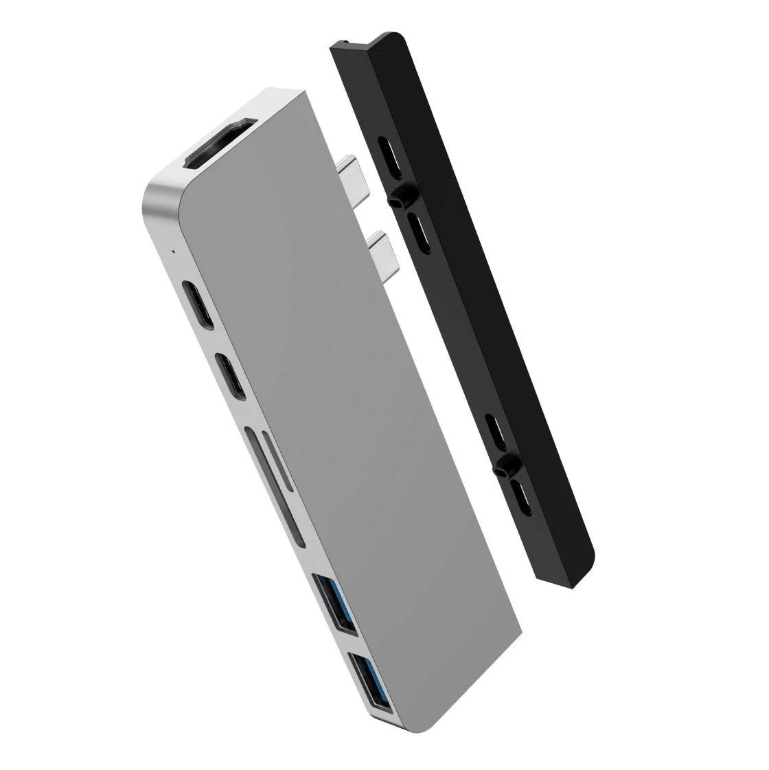 HyperDrive DUO 7-in-2 USB-C Hub - Silver - Image 8