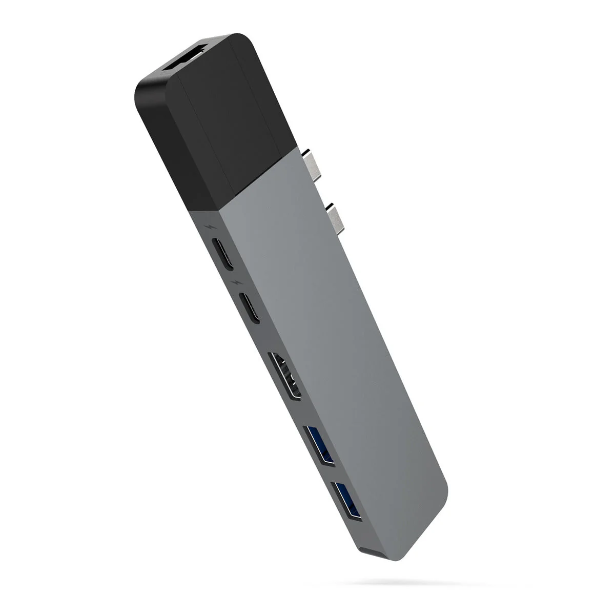 HyperDrive NET 6-in-2 USB-C Hub - Grey - Image 2