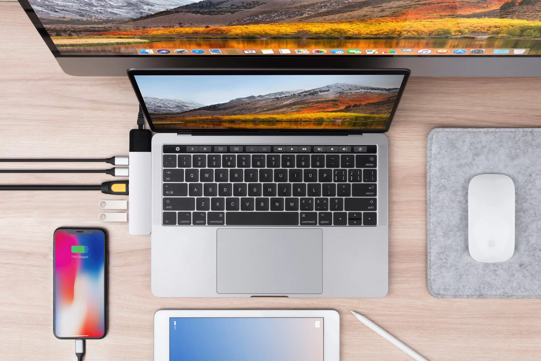 HyperDrive NET 6-in-2 USB-C Hub - Silver - Image 2