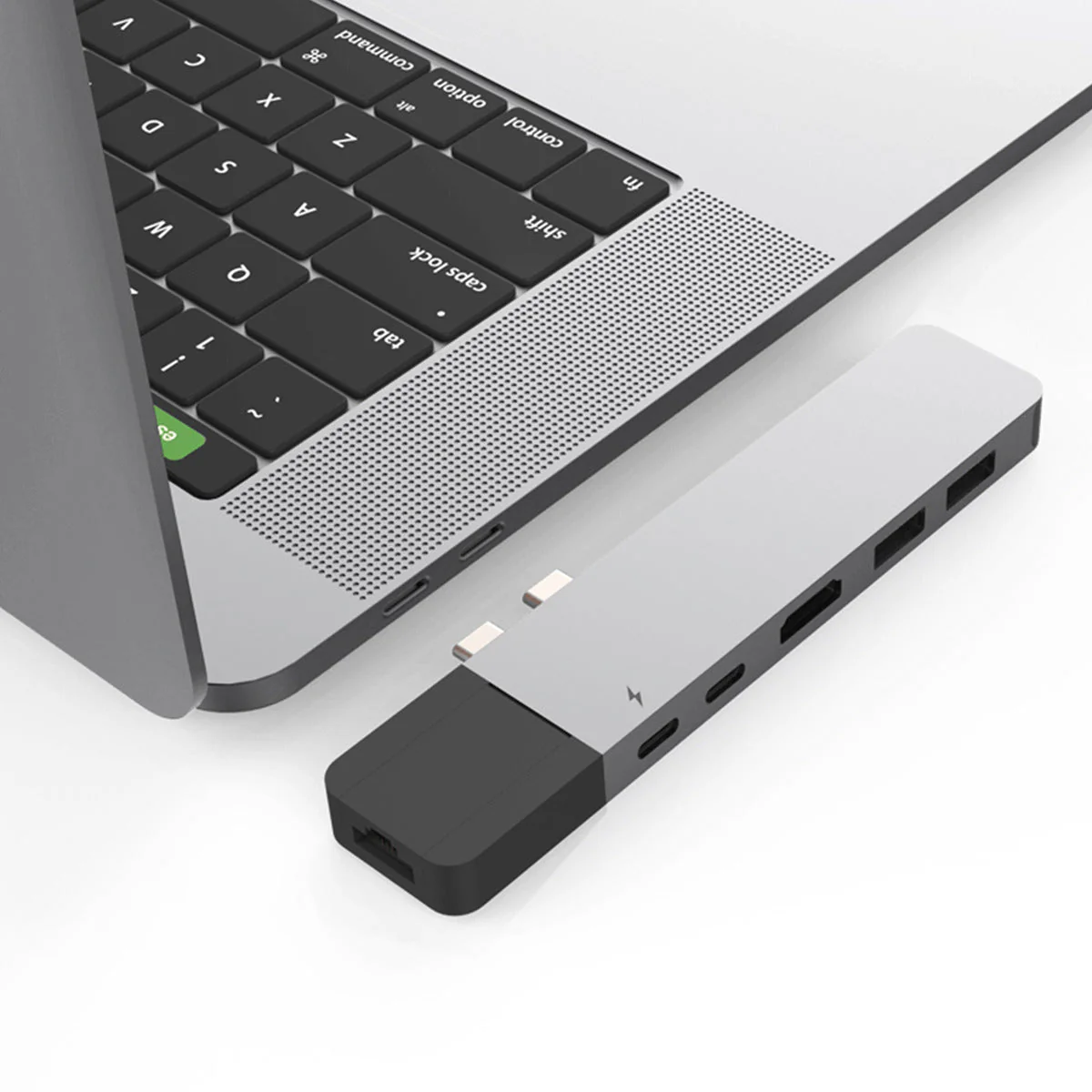 HyperDrive NET 6-in-2 USB-C Hub - Silver - Image 7
