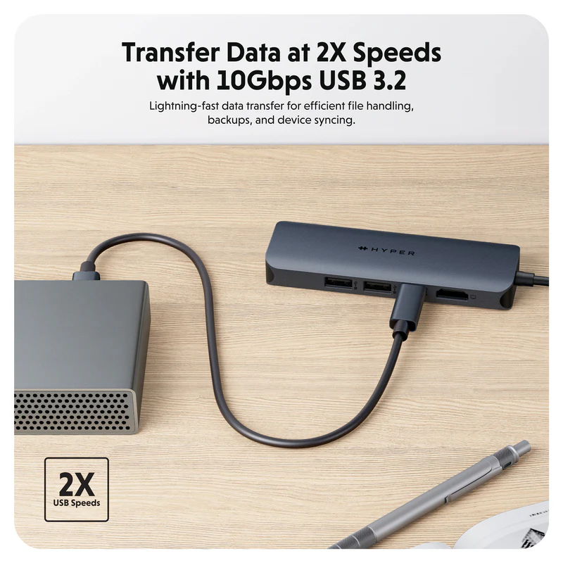 HyperDrive Next 6 Port USB-C Hub - Image 8