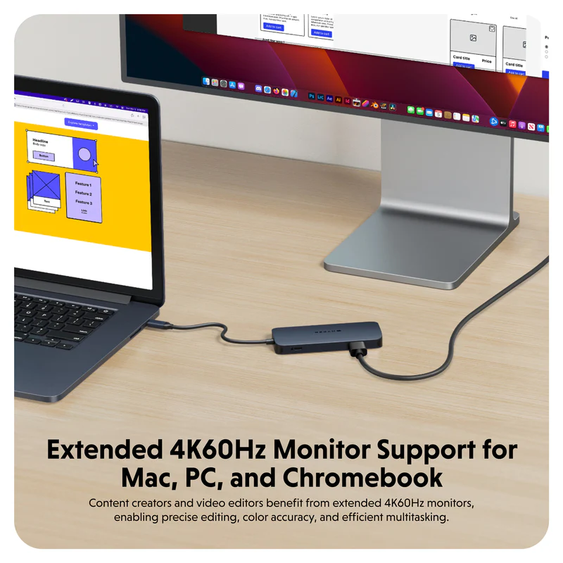 HyperDrive Next 8 Port USB-C Hub - Image 6