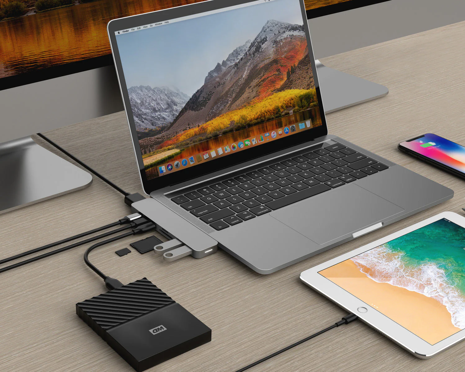 HyperDrive PRO 8-in-2 USB-C Hub - Silver - Image 9