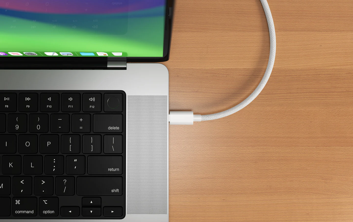 HyperDrive USB-C to HDMI 4K60Hz 2.5M Cable - White - Image 5