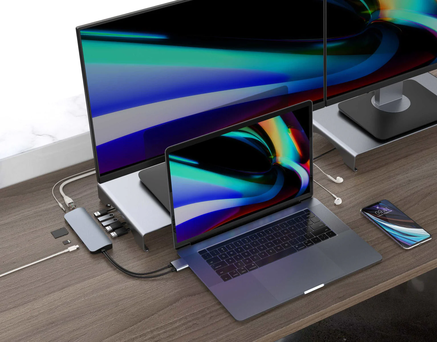 HyperDrive VIPER 10-in-2 USB-C Hub - Grey - Image 4