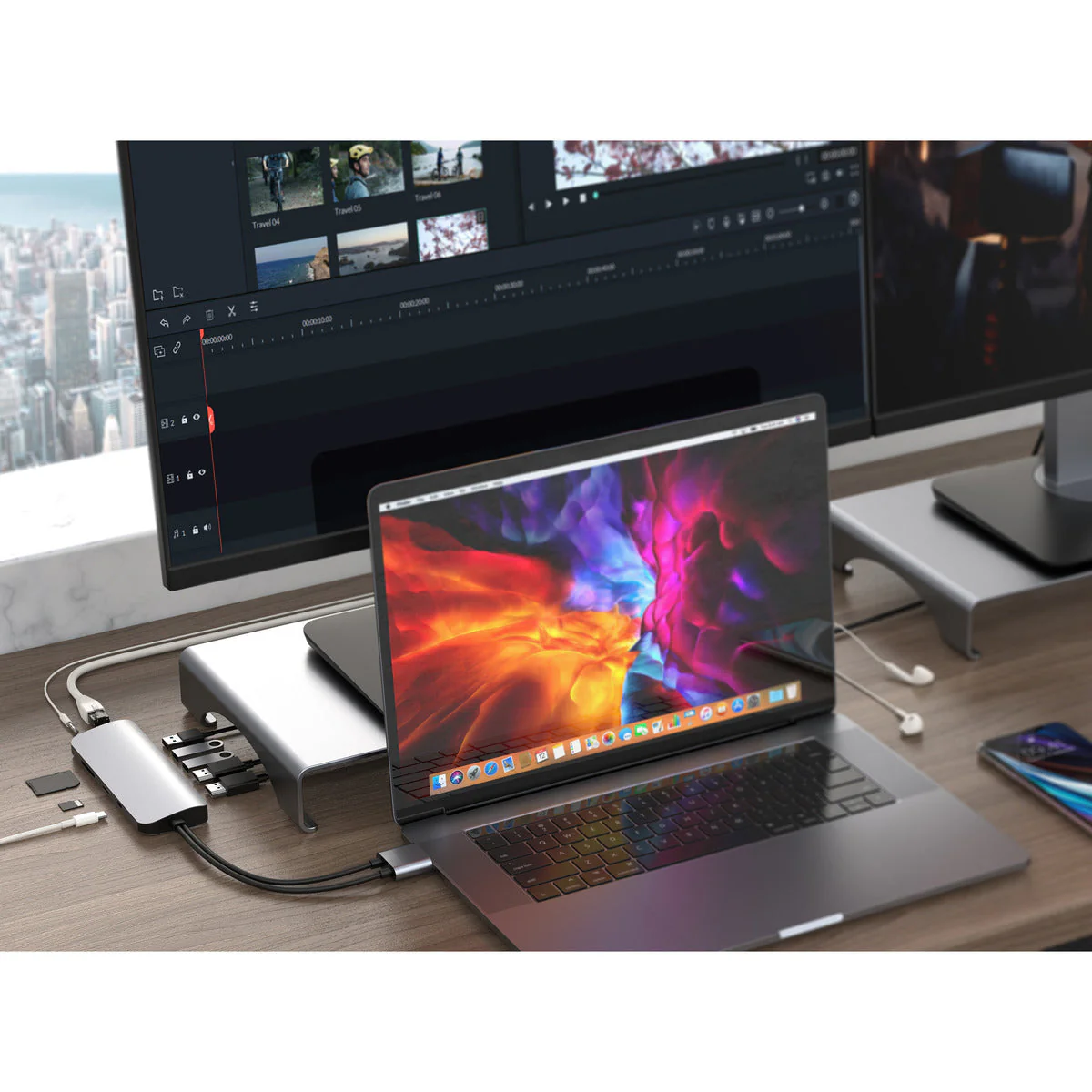 HyperDrive VIPER 10-in-2 USB-C Hub - Silver - Image 4