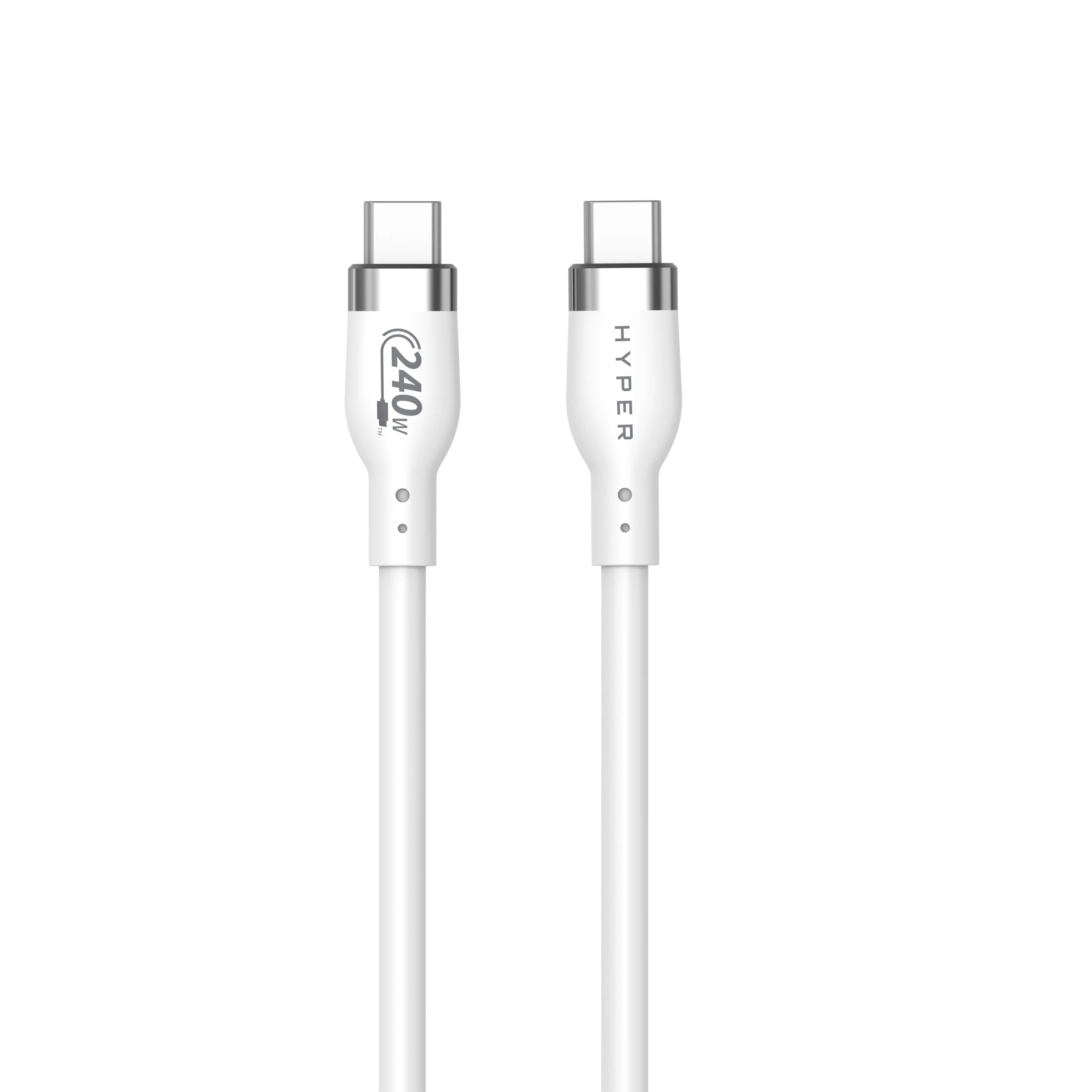 HyperJuice 240W Silicone USB-C to USB-C Cable (3ft/1m)