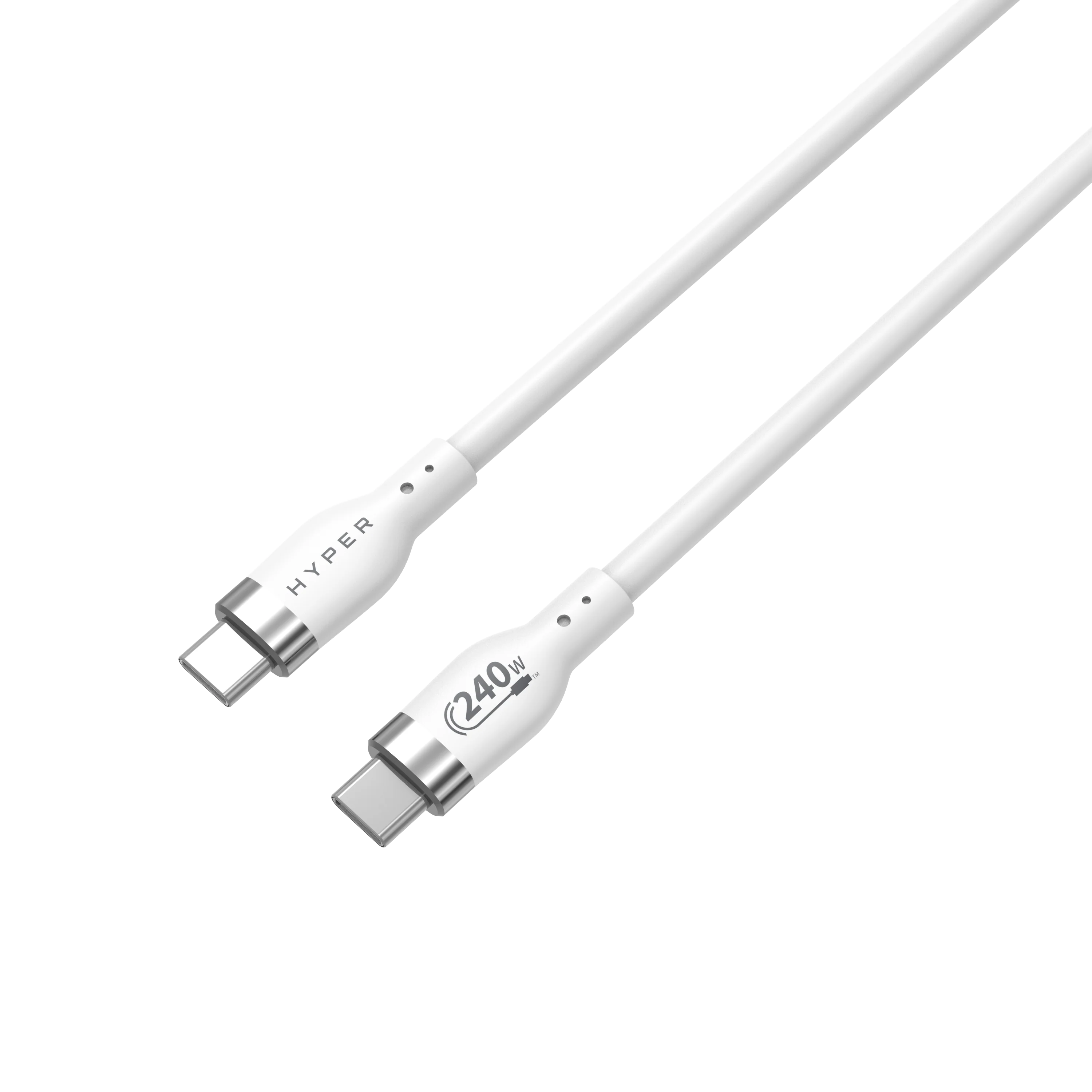 HyperJuice 240W Silicone USB-C to USB-C Cable (3ft/1m) - Image 3