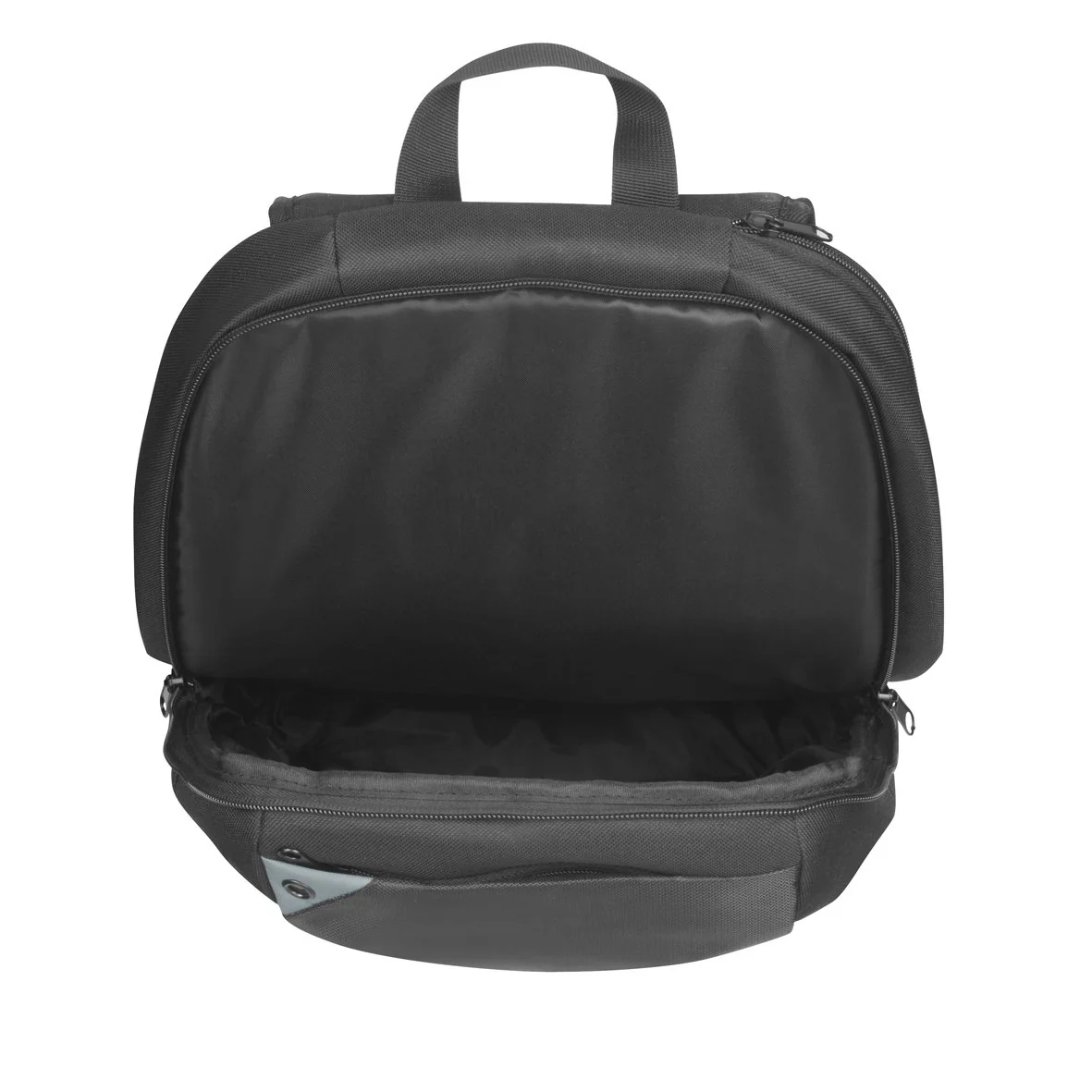 15.6" Intellect Laptop Backpack - Black/Grey - Image 5