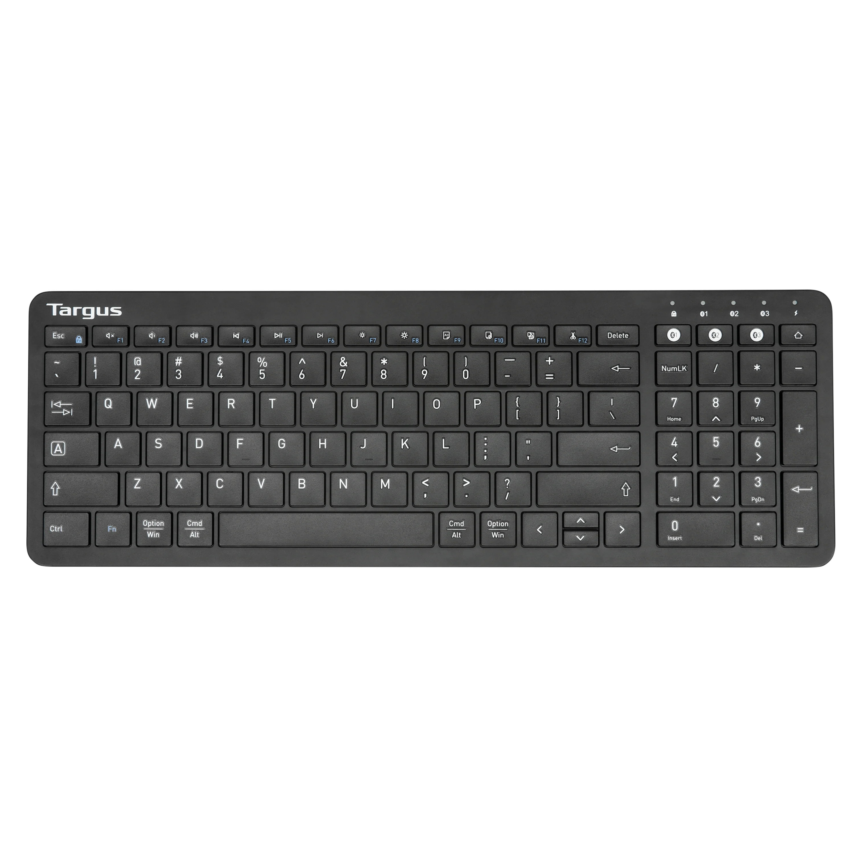 Midsize Multi-Device Bluetooth® Antimicrobial Keyboard - Image 4