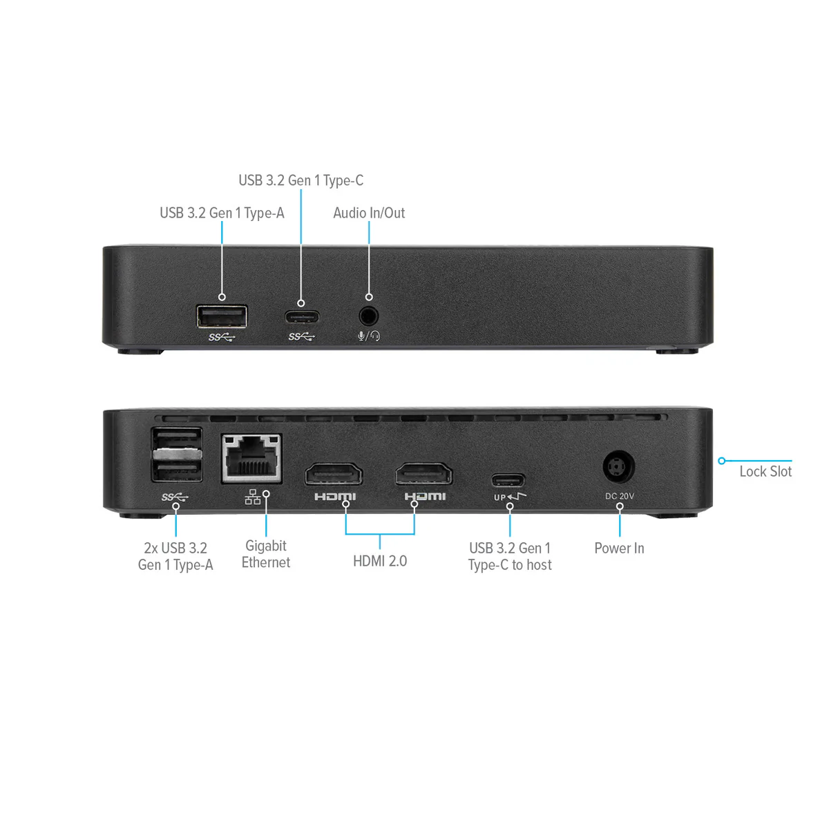 Universal USB-C DV4K Docking Station with 65W Power Delivery - Image 8