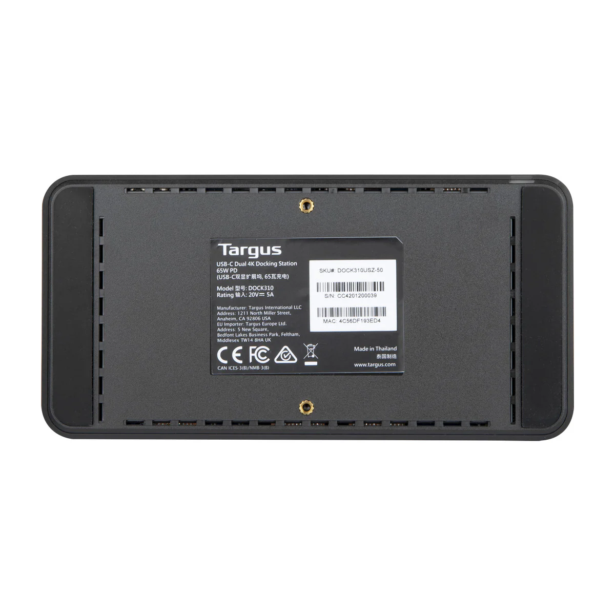 Universal USB-C DV4K Docking Station with 65W Power Delivery - Image 9