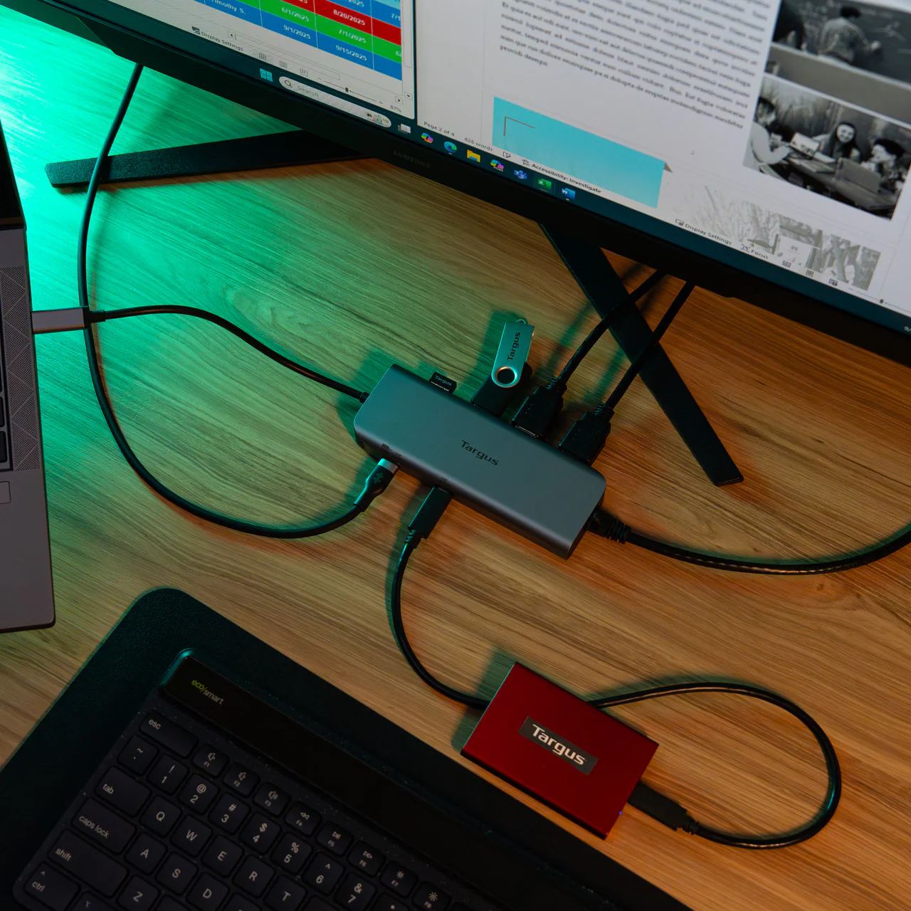 USB-C Alt. Mode Dual HDMI 4K Mobile Dock with 140W EPR Pass-Thru - Image 7