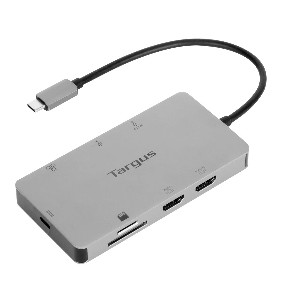 USB-C Dual HDMI 4K Docking Station with 100W PD Pass-Thru
