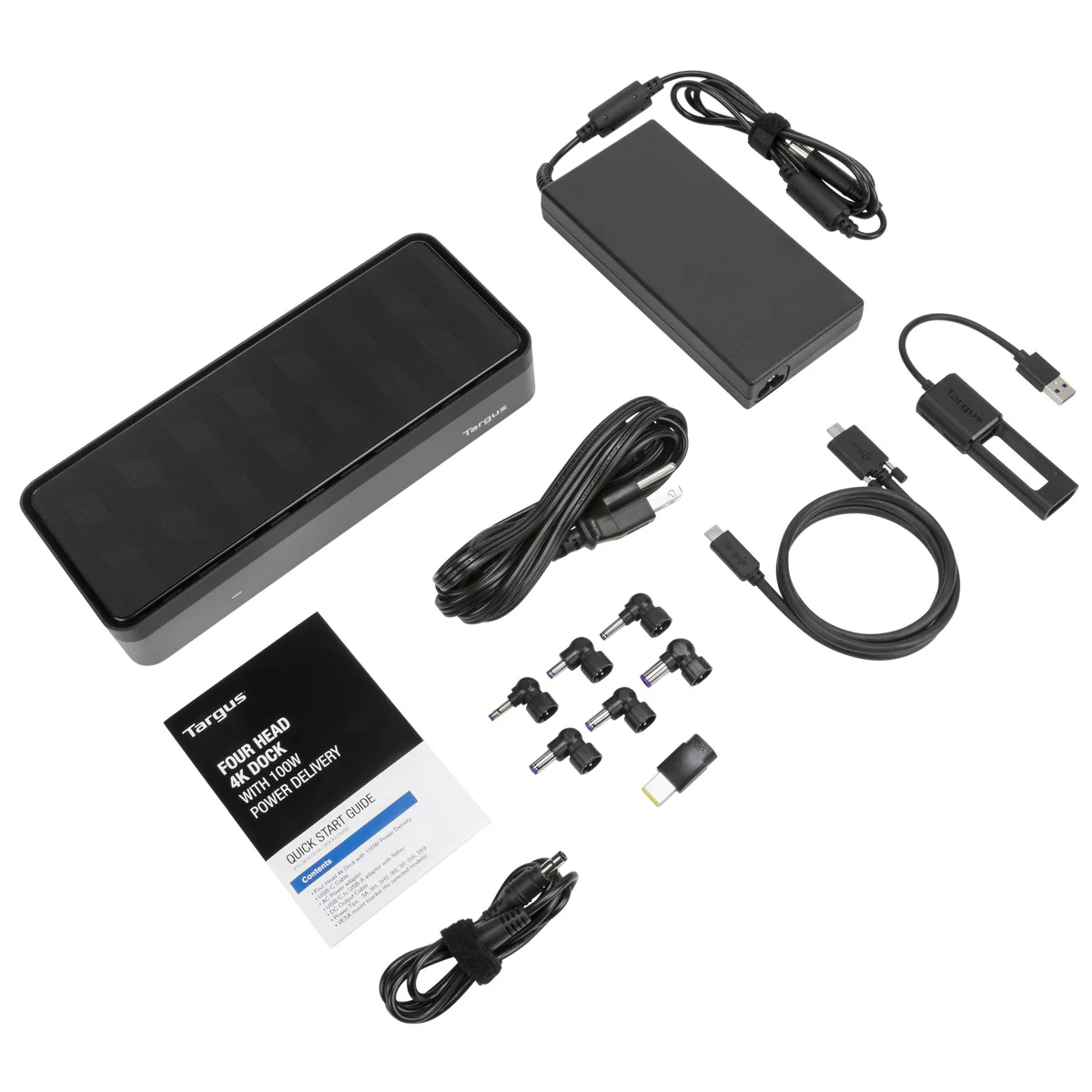 USB-C™ Universal Quad 4K (QV4K) Docking Station with 100W Power Delivery - Image 12