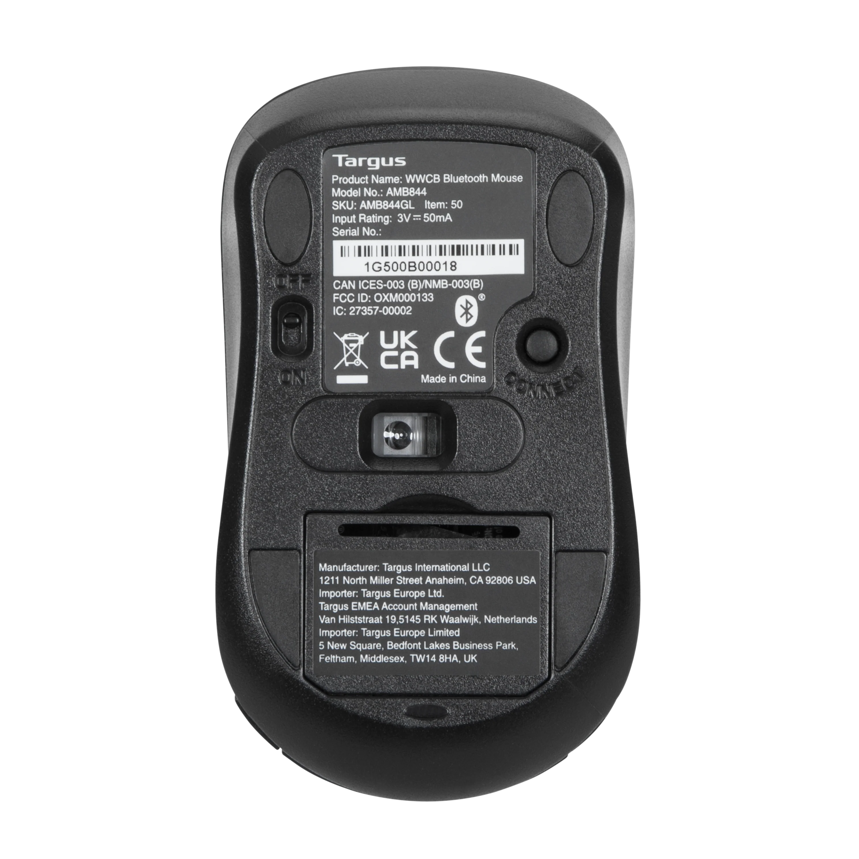 Works With Chromebook™ Bluetooth® Antimicrobial Mouse - Image 12
